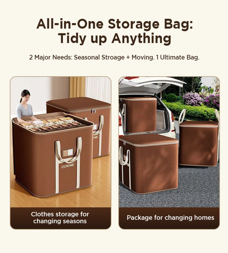 Joybos® Sacs de déménagement extra larges Sacs de rangement F249