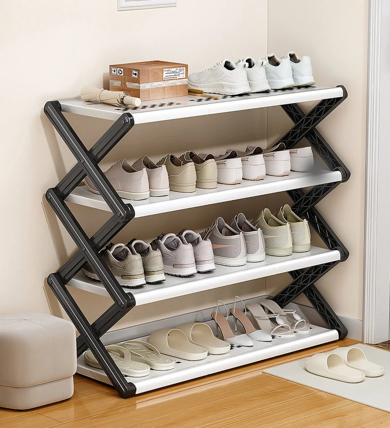 Joybos® Étagère à chaussures pliable simple de grande capacité F253