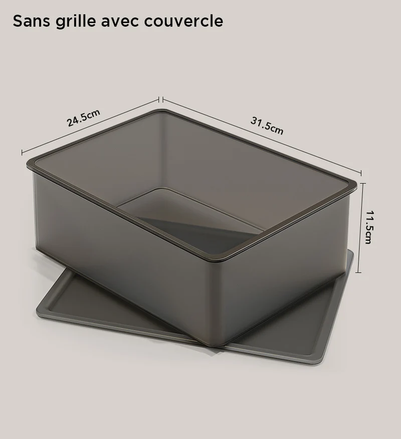 Joybos® Boîte de Rangement Translucide pour Chaussettes et Sous-vêtements Z157
