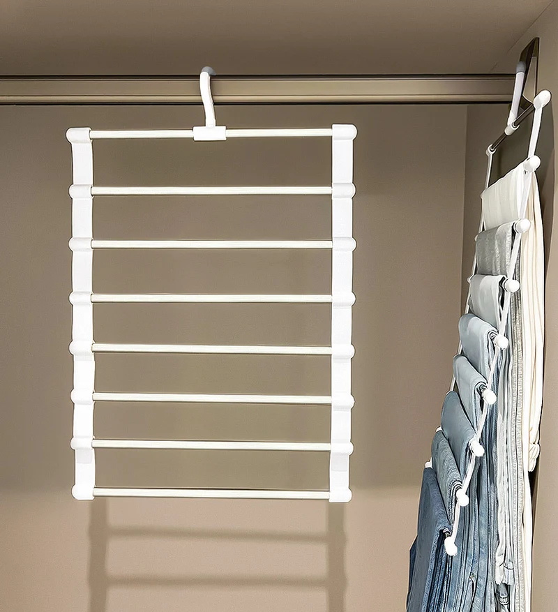 Joybos®Cintres pour Écharpes Pantalons Économiseur d'espace Multicouche Z81