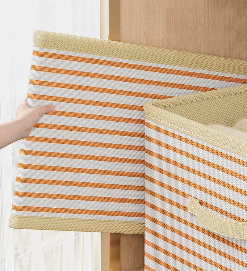 Joybos® Organisateurs de Tiroirs Pliables en Coton pour Vêtements F211