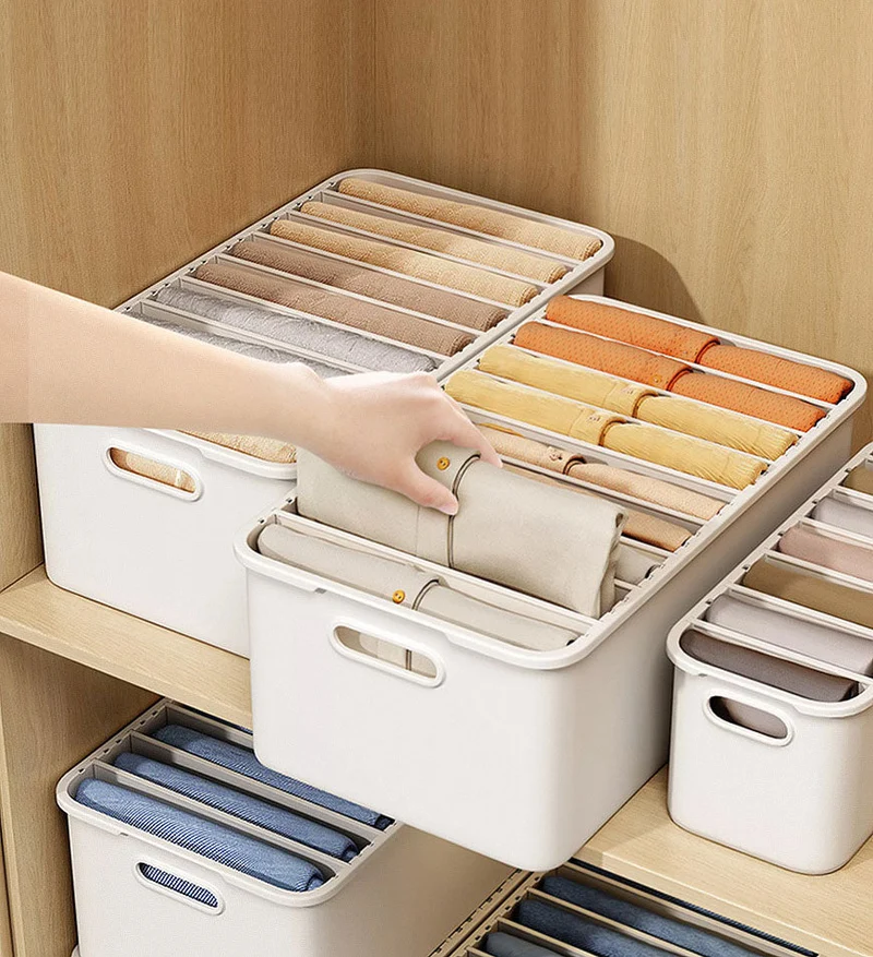 Joybos® Organisateur de Vêtements de Garde-robe avec 7 Compartiments F28