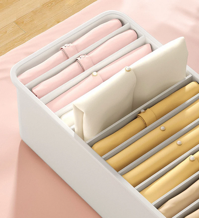 Joybos® Organisateur de Vêtements de Garde-robe avec 7 Compartiments F28