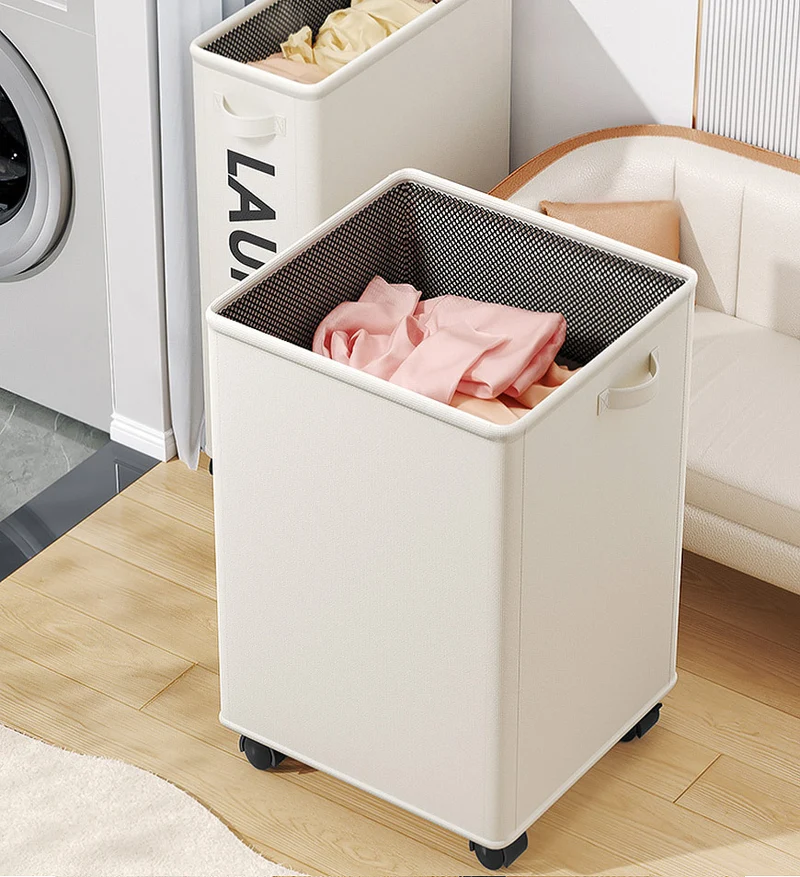 Joybos® Sac de Rangement à Roulettes en Tissu F9