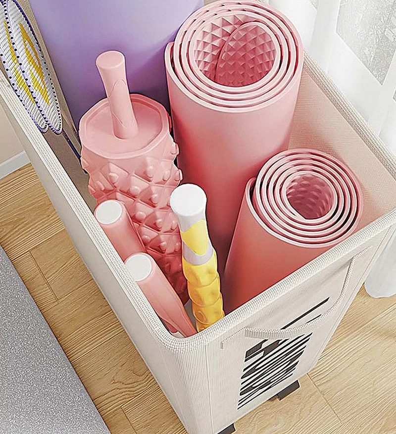 Joybos® Sac de Rangement à Roulettes en Tissu F9