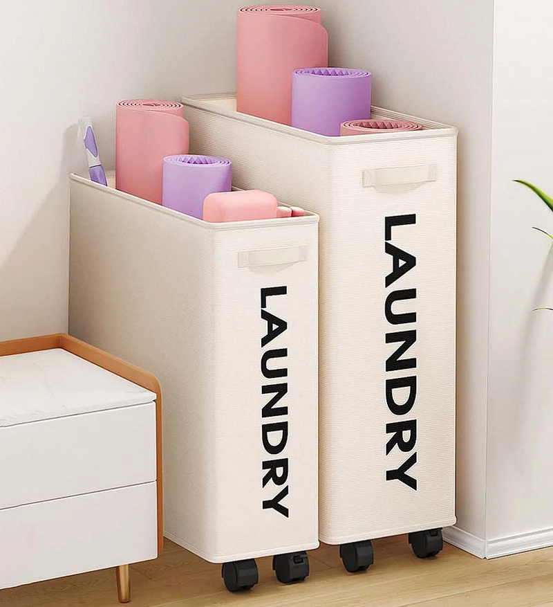 Joybos® Sac de Rangement à Roulettes en Tissu F9