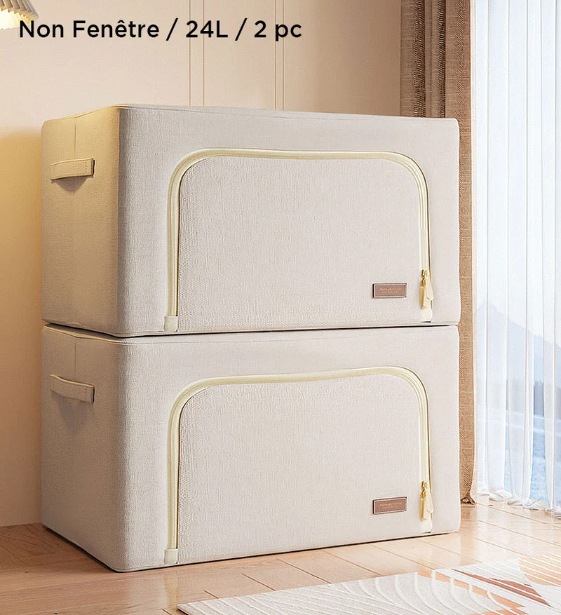Joybos®Boîte de Rangement Visible Pliable en Tissu