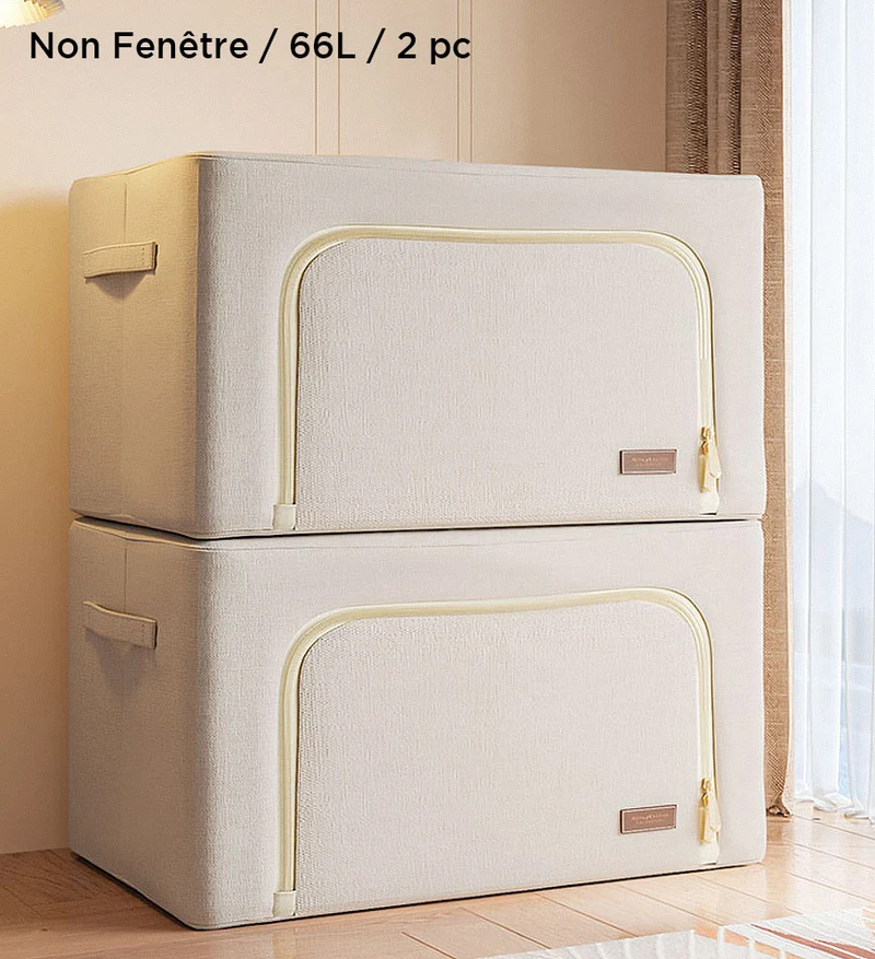 Joybos®Boîte de Rangement Visible Pliable en Tissu