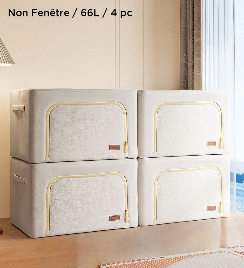 Joybos®Boîte de Rangement Visible Pliable en Tissu