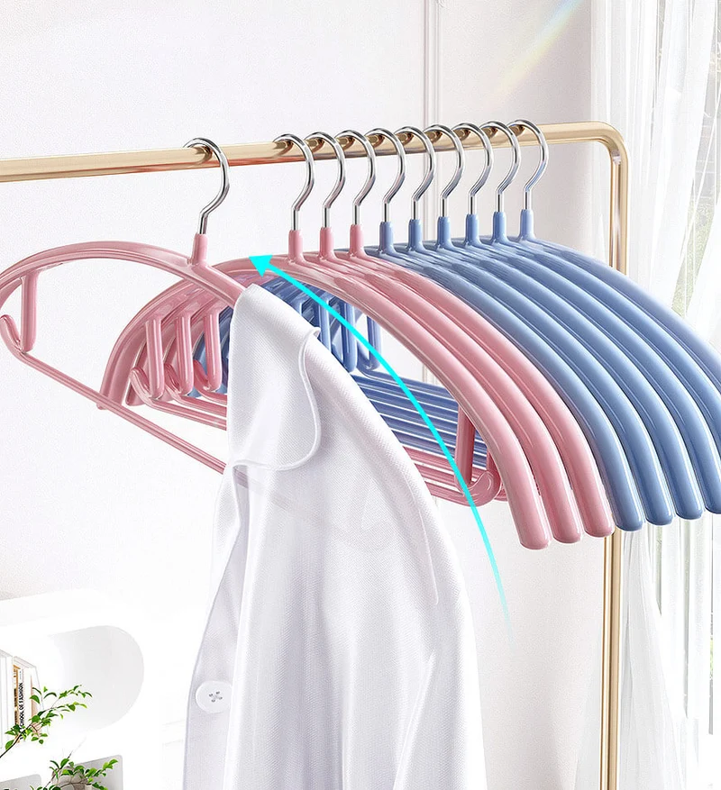 Joybos®16.5 " Cintres Antidérapants aux Couleurs de L'arc-en-ciel
