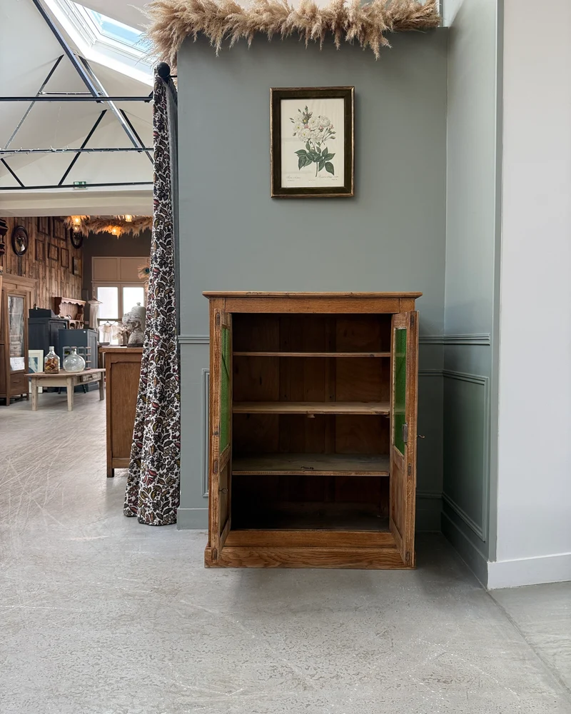 Buffet vitré Art Déco en chêne