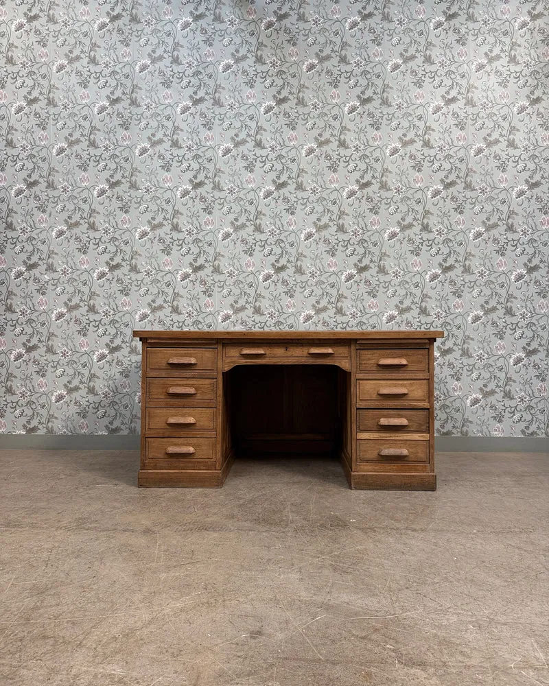 Bureau de ministre en chêne