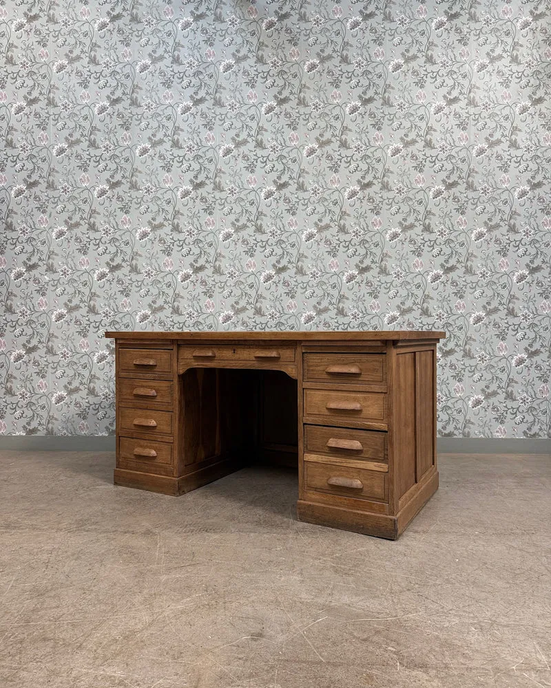 Bureau de ministre en chêne