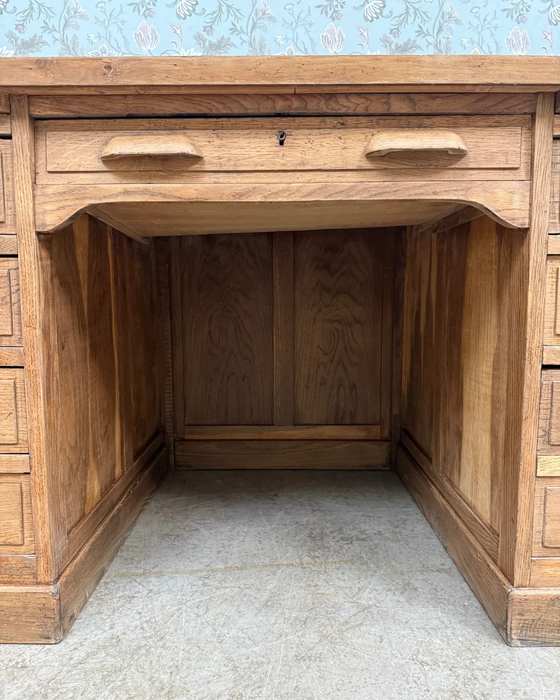 Bureau de ministre en chêne