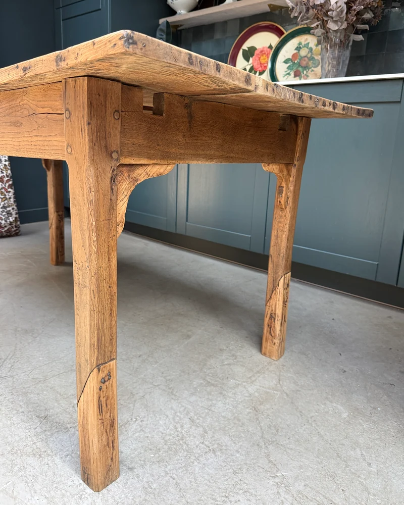 Table de ferme ancienne en chêne