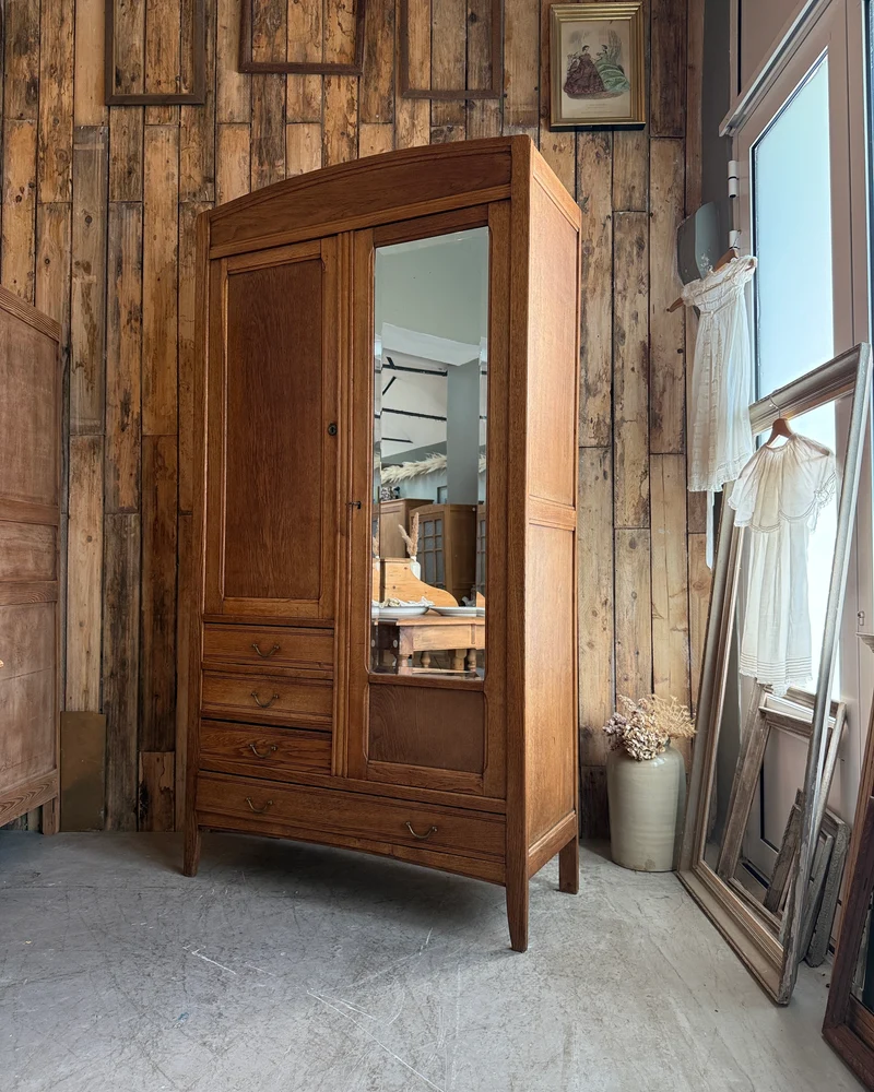 Grande armoire Art Déco en chêne