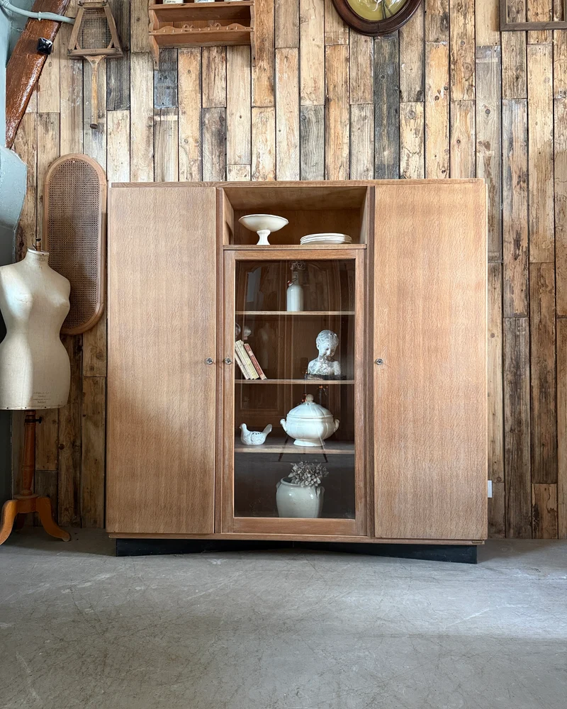 Grande armoire-vitrine vintage Burwood