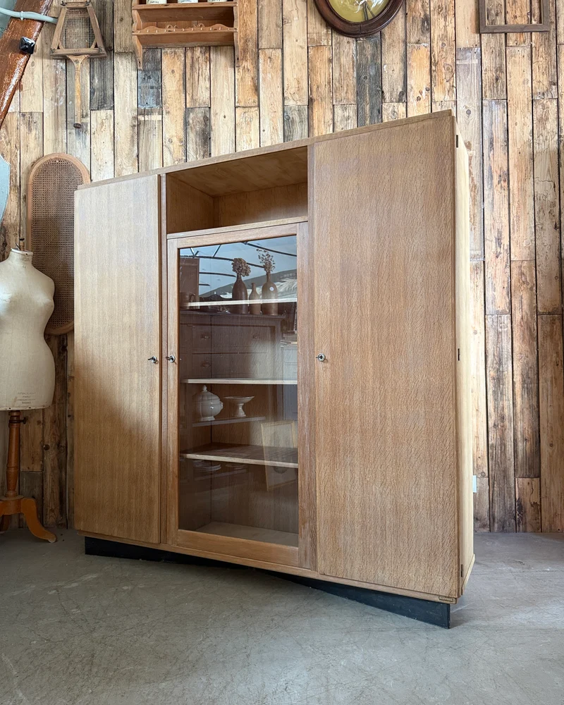Grande armoire-vitrine vintage Burwood