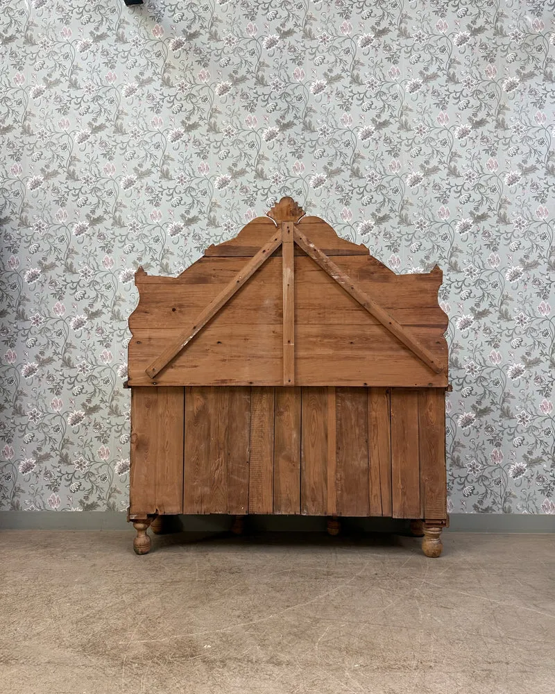 Buffet anglais victorien deux corps