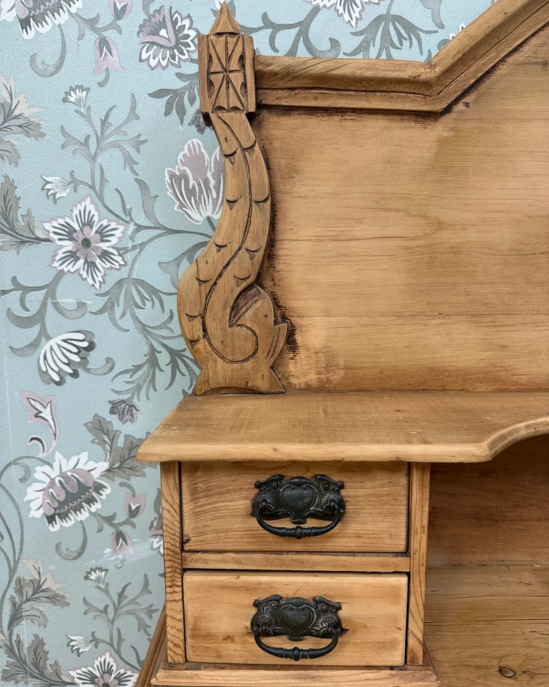 Buffet anglais victorien deux corps