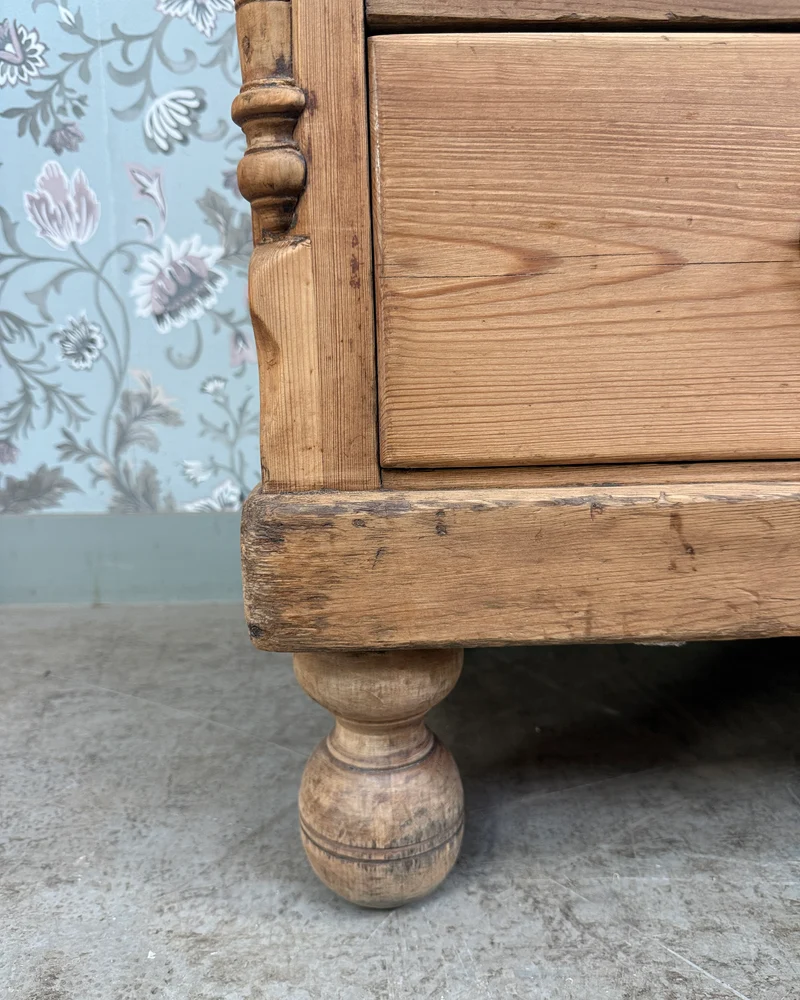 Buffet anglais victorien deux corps