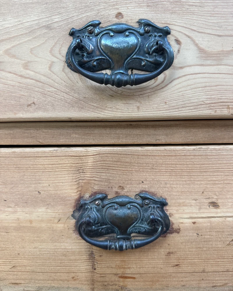 Buffet anglais victorien deux corps