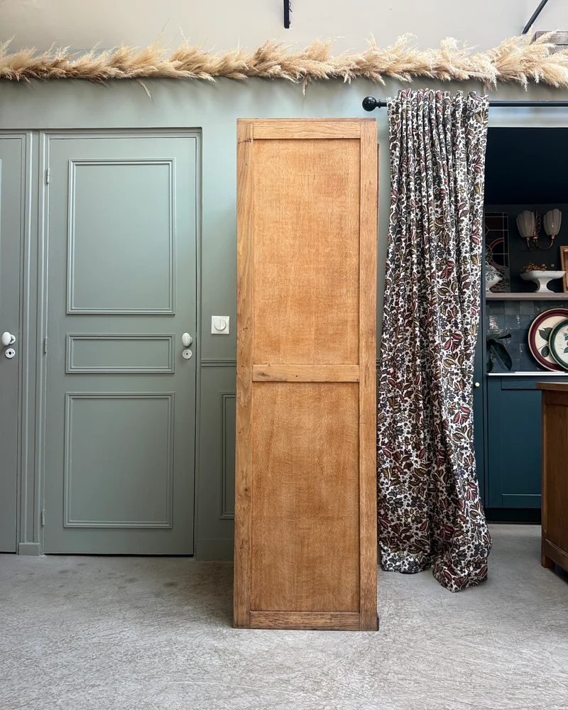 Bonnetière vintage en chêne