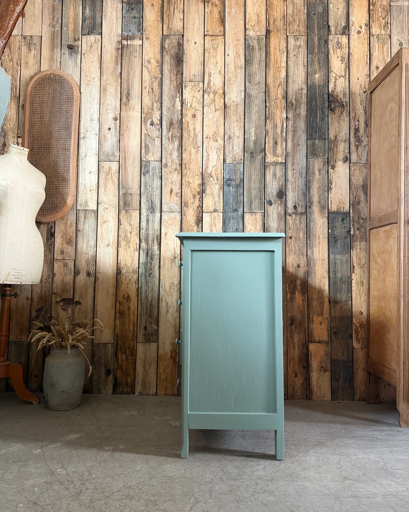 Commode Art Déco verte