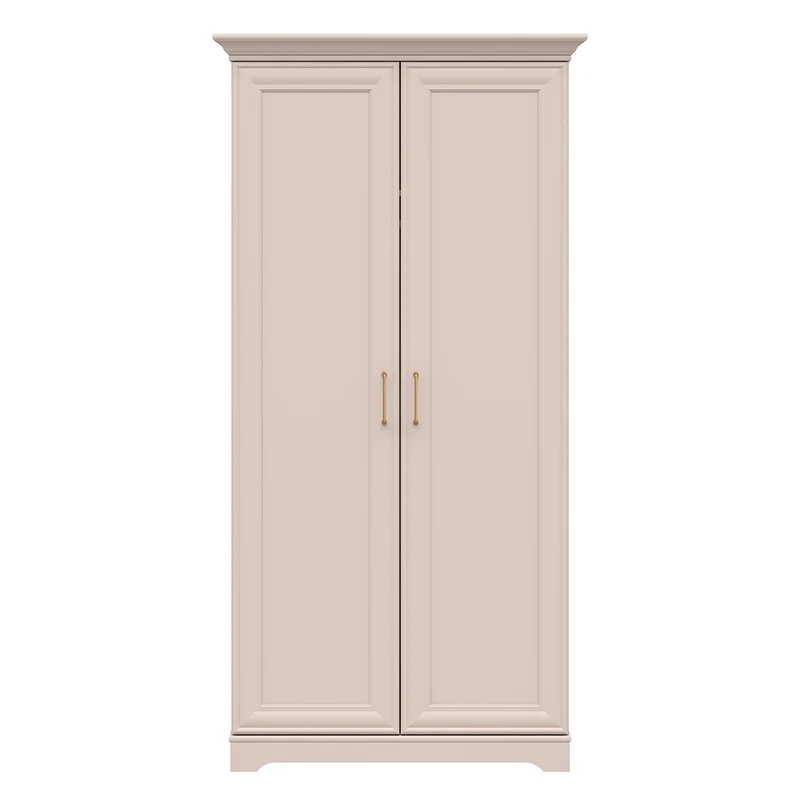 Armoire 2 portes Perle Cachemire