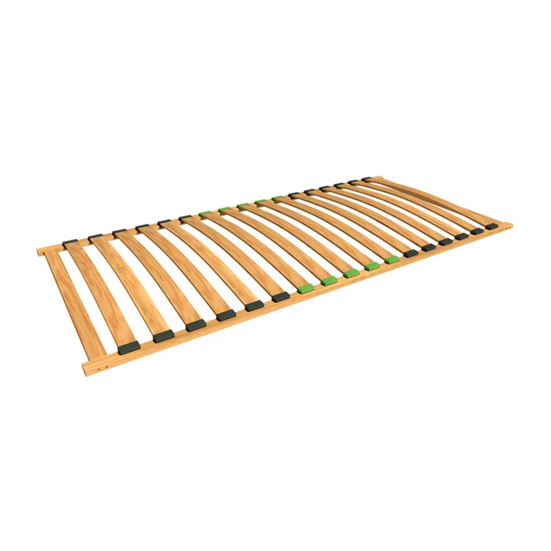 Lit 90x200 sommier inclus Ezra Cachemire et Bois