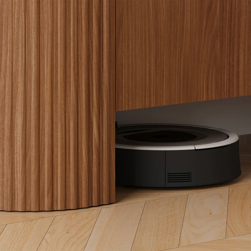 Meuble TV 1 porte 2 tiroirs 180 cm Canopée Bois foncé