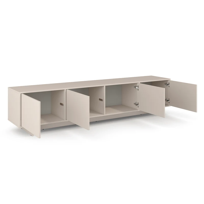 Meuble TV 4 portes 221 cm Tadao Cachemire