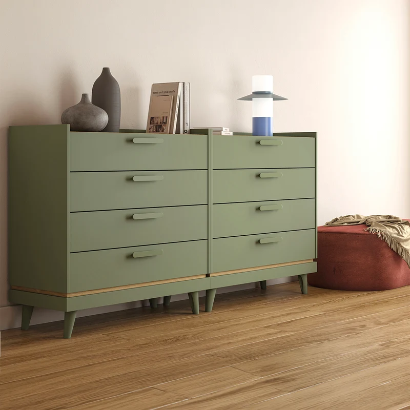 Commode 4 tiroirs Sandy Vert