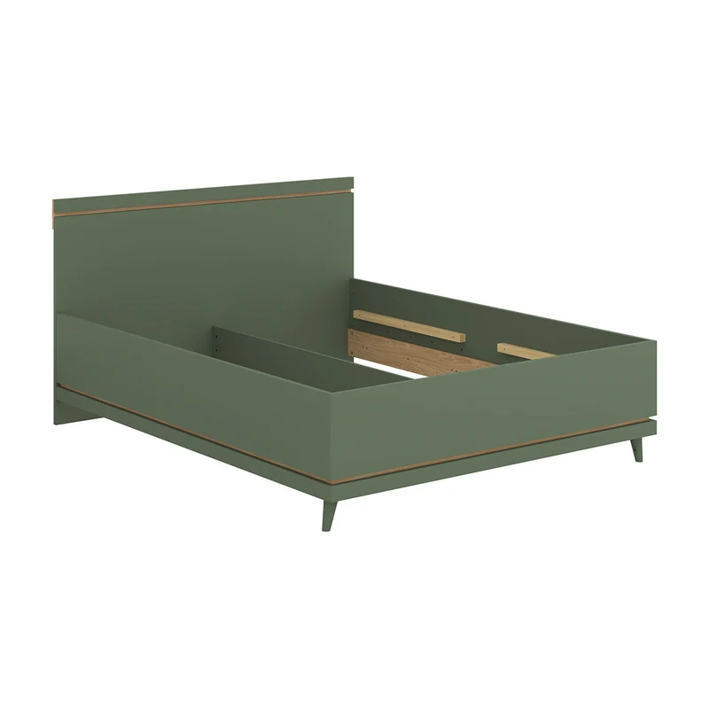 Lit 160x200 sommier inclus Sandy Vert