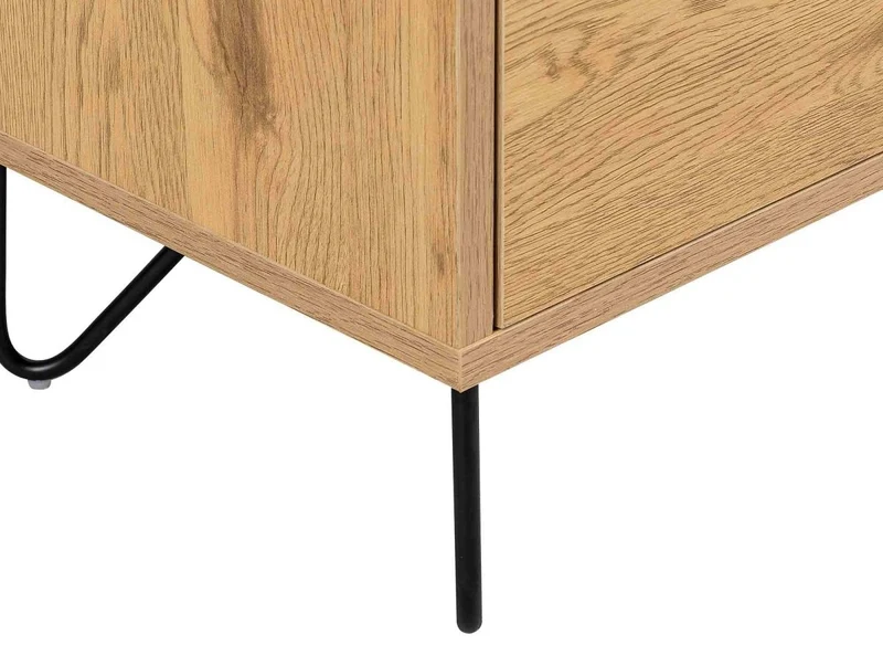 Commode 4 tiroirs en bois DARINA