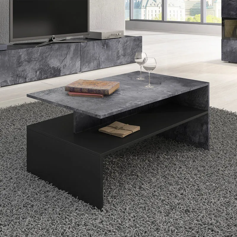 Table basse Sloan Béton foncé