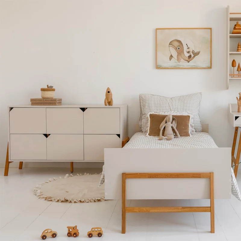 Commode 6 tiroirs Bellamy Lotta Cachemire