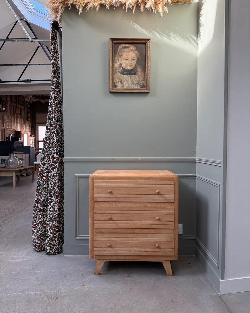 Commode vintage en hêtre