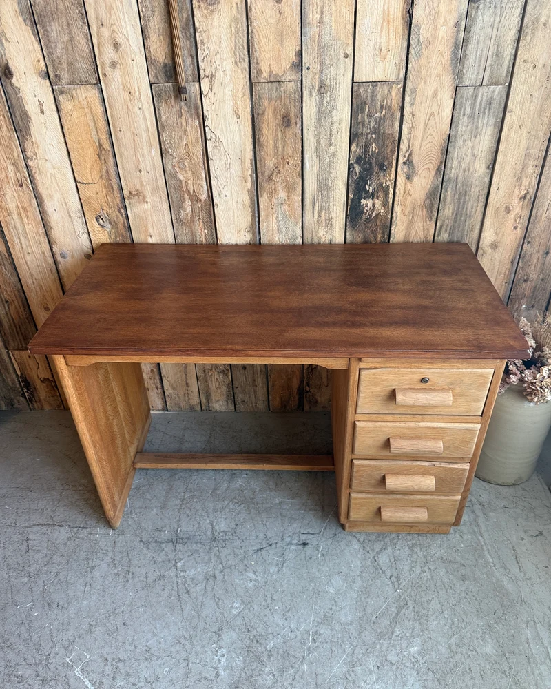 Bureau demi-ministre en chêne