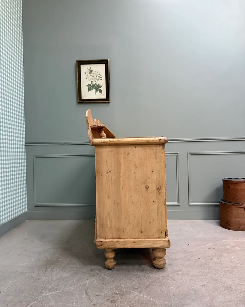 Grande commode anglaise en pin