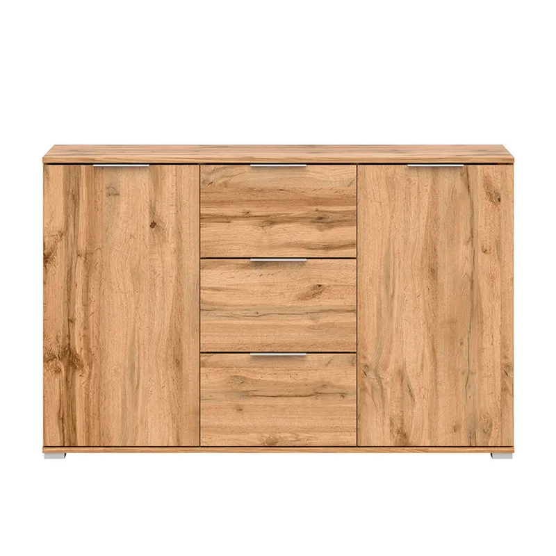 Buffet 2 portes 3 tiroirs Selma Bois