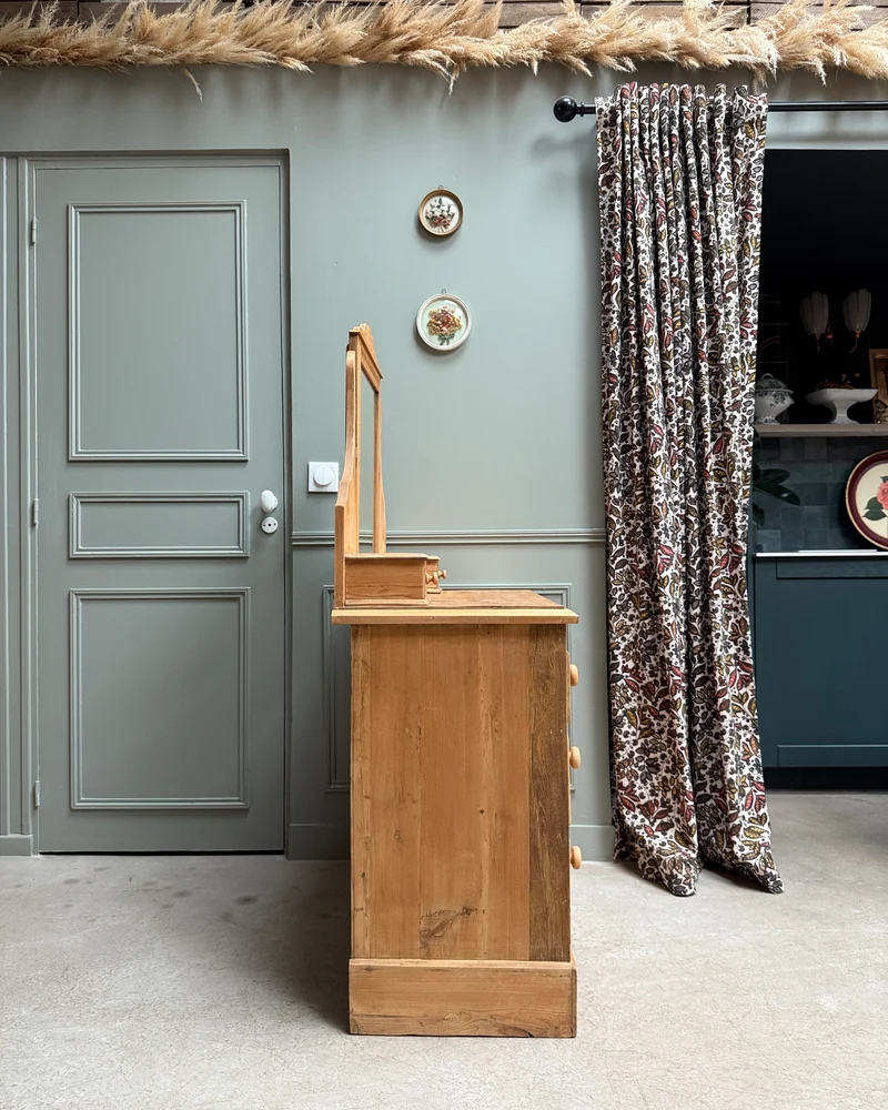 Commode anglaise coiffeuse