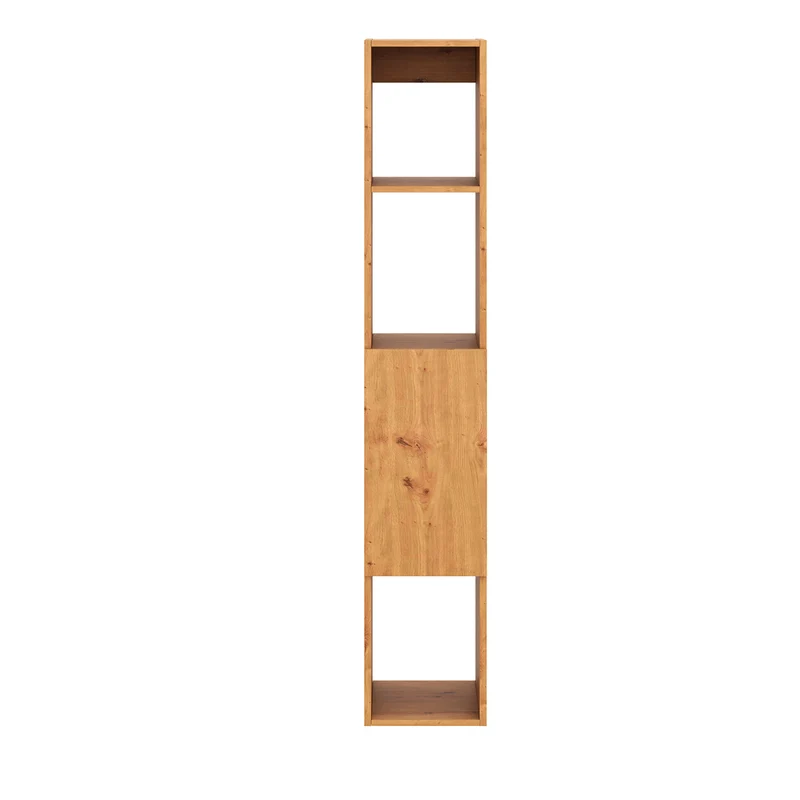 Bibliothèque murale 1 porte Idao Bois clair