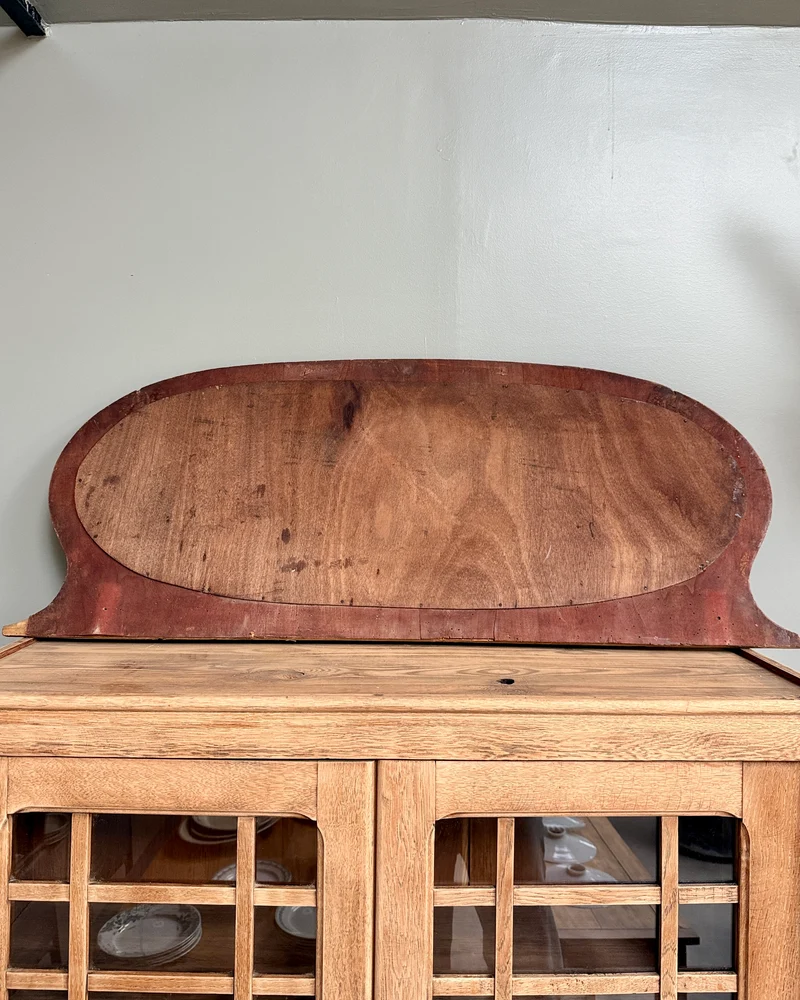 Miroir ovale de coiffeuse