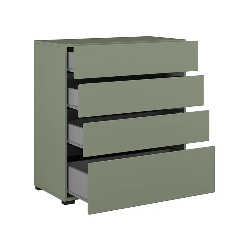 Commode 4 tiroirs Lilia Vert