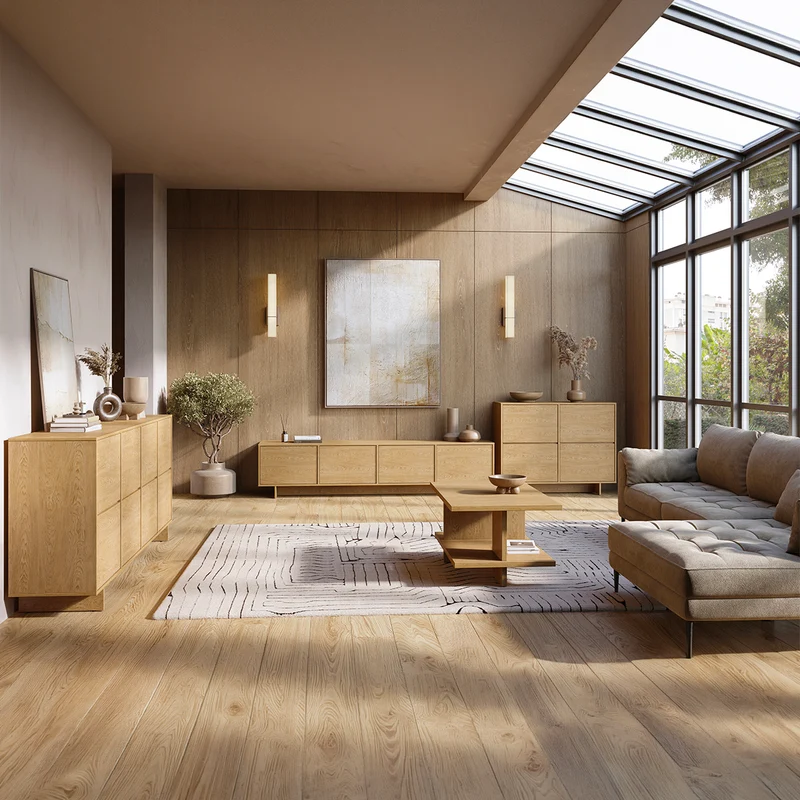 Buffet 4 portes Tadao Bois