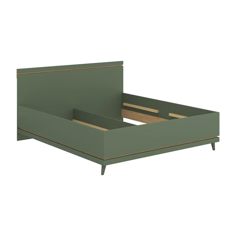 Lit 180x200 sommier inclus Sandy Vert
