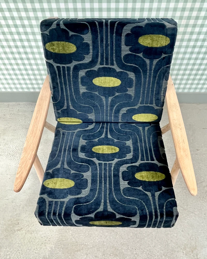 Fauteuil boomerang Thonet