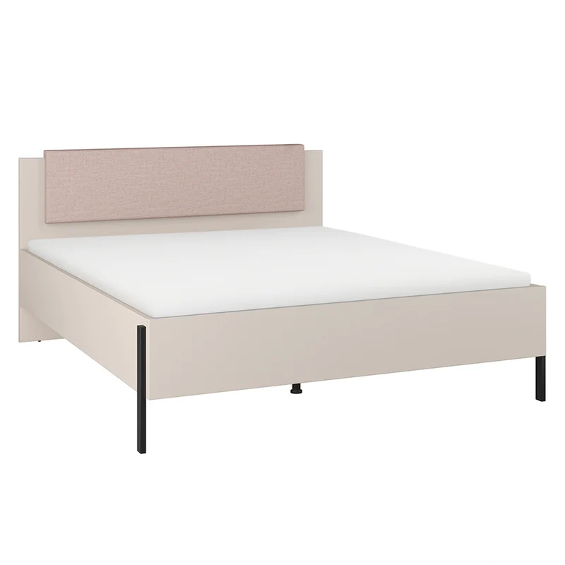 Lit 180x200 sommier inclus Bérénice Cachemire