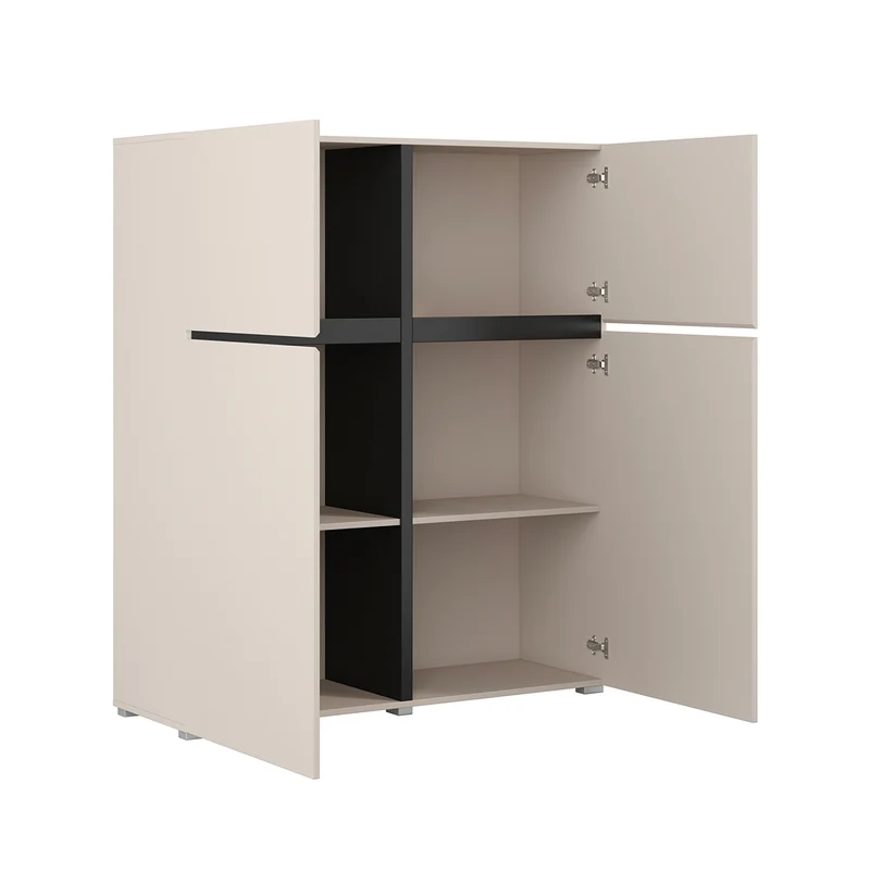 Buffet haut 4 portes Lilia Cachemire